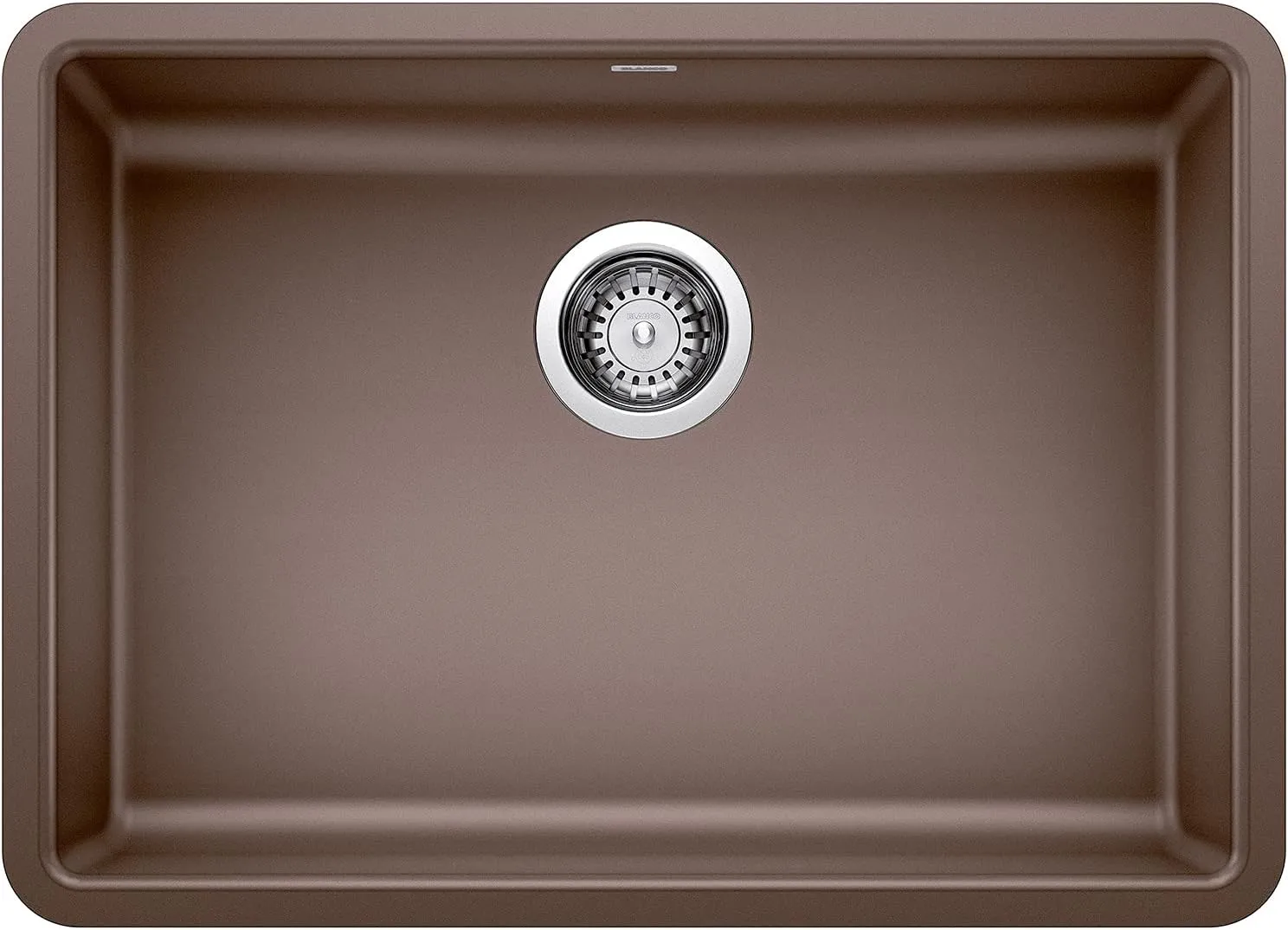BLANCO, Café Brown 442546 PRECIS SILGRANIT ADA-Compliant Undermount Kitchen Sink, 25" X 18"
