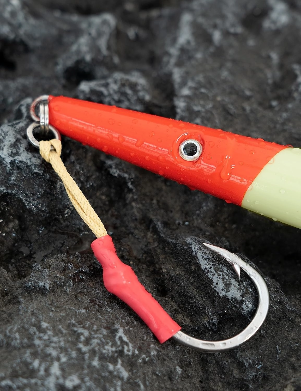 BLUEWING Fishing Lures Saltwater Slow Pitch Vertical Jigs 2.82oz-35.27oz Fish Sinking Jigging Bait with Stainless Steel Hook