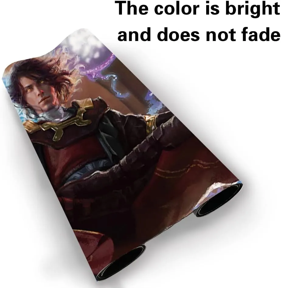 Board Game TCG Playmat Table Mats Games Size 60X35 cm Play Mats Compatible for MTG RPG CCG Trading Card Game Mousepad (Jodah, Archmage Eternal)