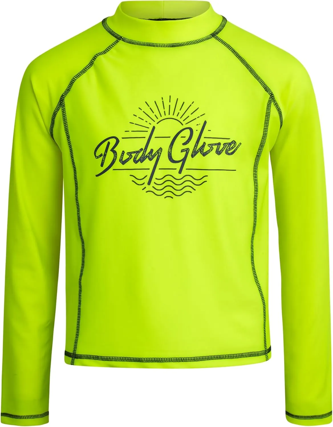 Body Glove Boys Swim Set - 2 Piece UPF 50  Swim Trunks and Rash Guard for Boys Kids Swimwear Set (Sizes: 4-12)