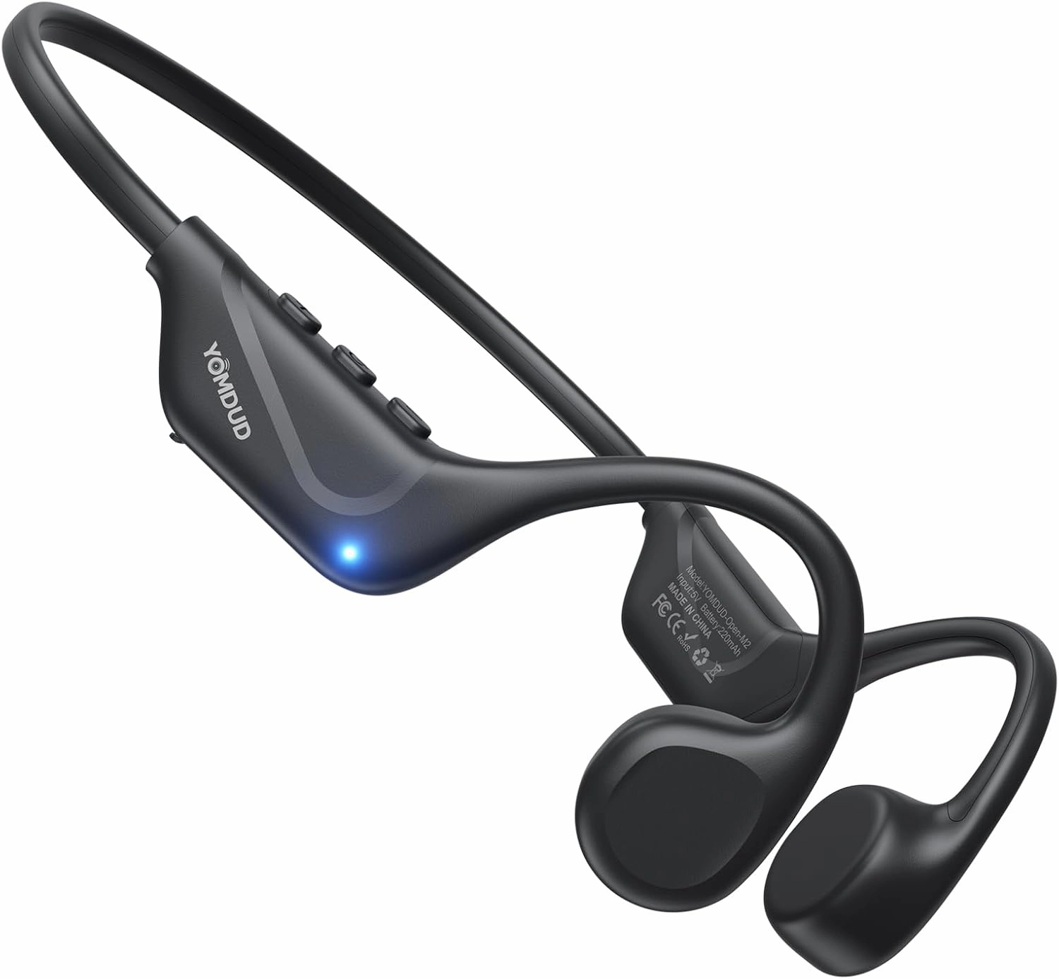 Bone Conduction Headphones,Open Ear Headphones,Wireless Headphones with Mic,Bluetooth 5.4,10H Playtime & IPX5 Waterproof,Sports Headphone for Running & Outdoor