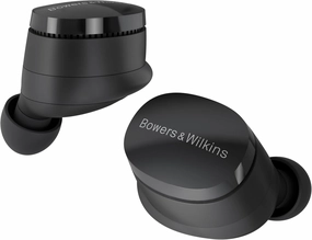 Bowers & Wilkins Pi6 Wireless Earbuds (Storm Grey), in-Ear Bluetooth Earphones with aptX Adaptive & 12mm Drivers, Bespoke Active Noise Cancelling Earbuds, 3 Built-in Mics, 15-Min Quick Charging