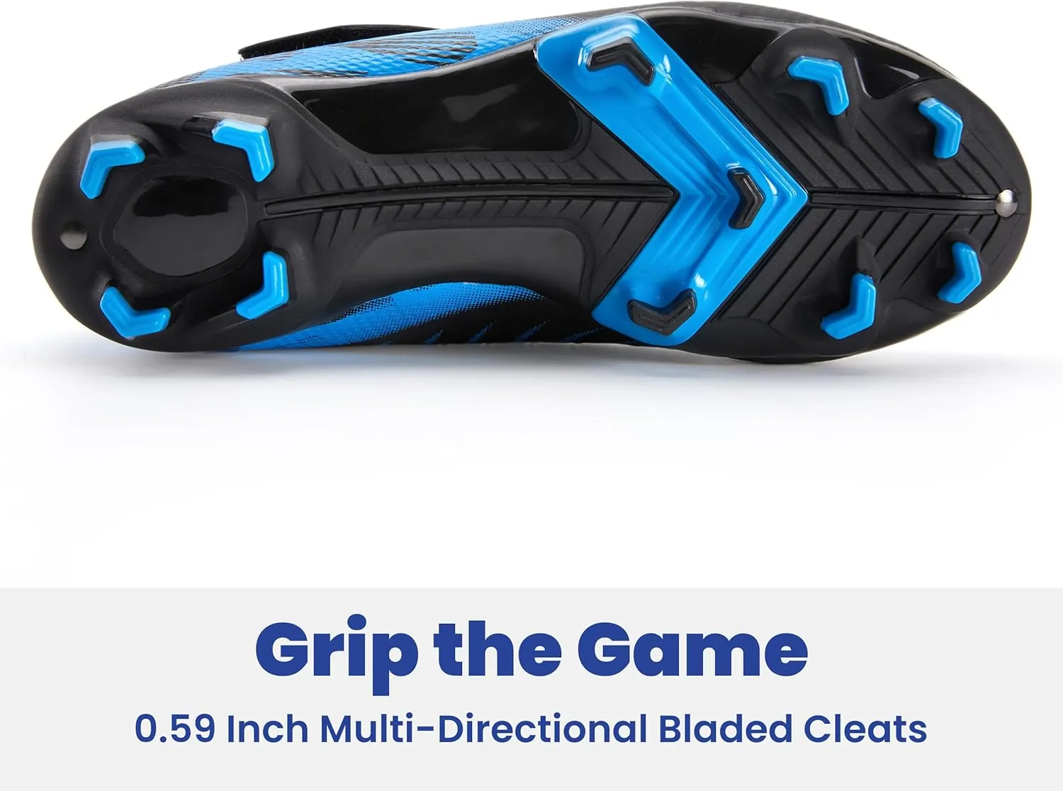 Boys Girls Soccer Cleats Athletic Outdoor Football Shoes Training Lightweight Unisex-Child Youth Futsal Indoor Turf Firm Artificial Ground Flexible Durable Comfortable Leadoff Traction Breathable