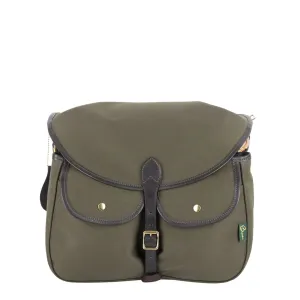 Brady Conway Creel Fishing Bag Olive / Brown