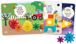 Brilliant Baby® Gear Game | Interactive Wooden Toy for Toddler and Baby | Educational & Fun Wooden Baby Gear Game for Early Childhood Development