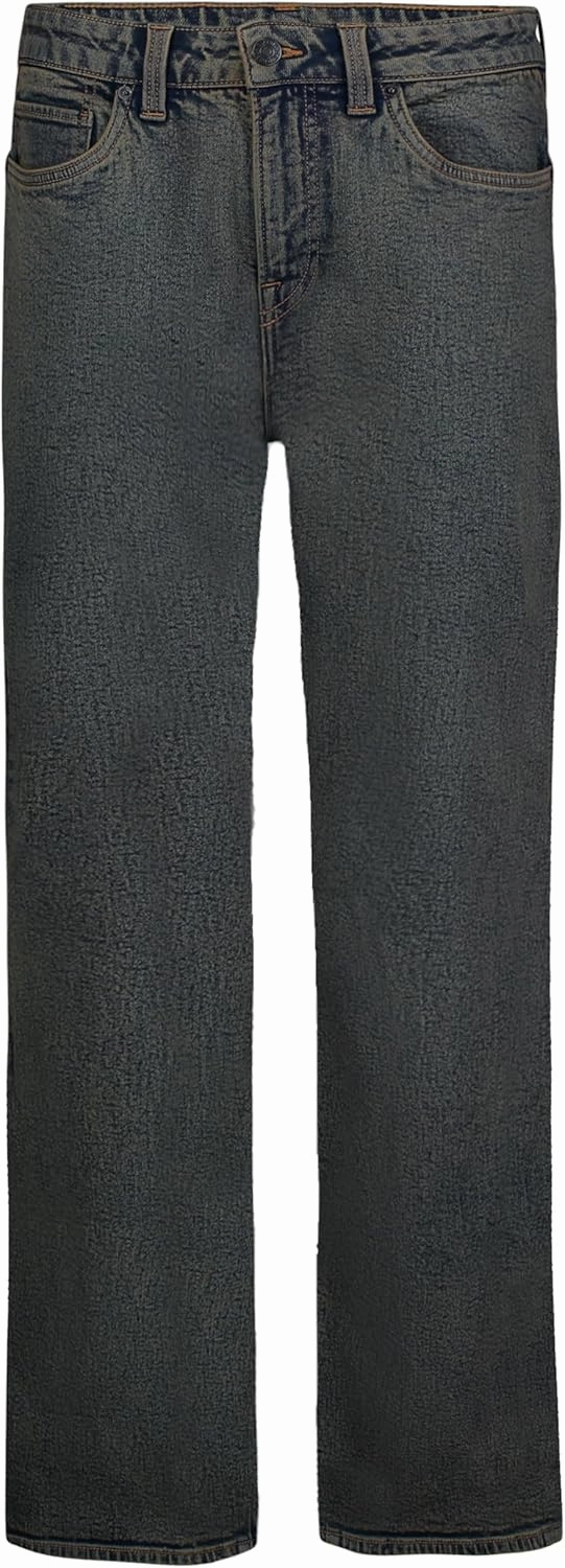 Buffalo David Bitton Men's Relaxed Straight Leg Driven Jean with Stretch Fabric