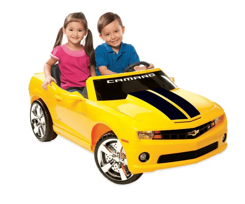 Bumblebee 2 Seat Yellow Ride On Camaro Car Like Transformers