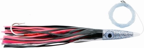 C&H Lures Wahoo Whacker Rigged & Ready 12.5in - Saltwater Fishing Lures with 10/0 Mustad Hook, AFW Swivel & 200 lb Grand Slam Mono Line - Premium Saltwater Fishing Gear Trolling Rig