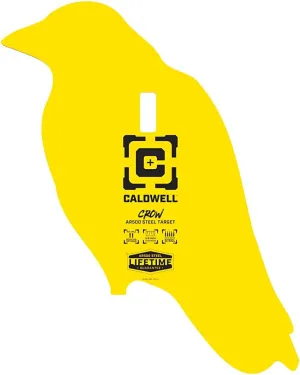 Caldwell AR500 Game Series Crow 3/8 Inch Thickness, Rifle Rated for Precision Shooting and Target Practice