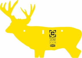 Caldwell AR500 Game Series 33% Deer 3/8 Inch Thickness, Rifle Rated for Precision Shooting and Target Practice