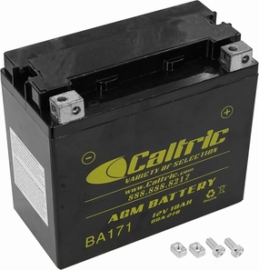 Caltric AGM Battery Compatible with Indian Challenger Chief Chieftain Roadmaster Springfield 2014-2021