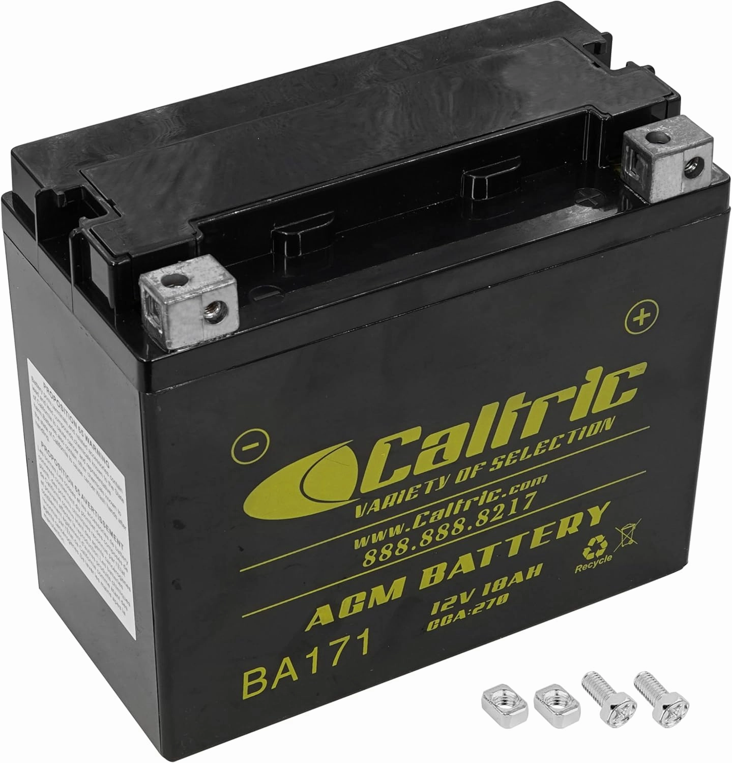 Caltric AGM Battery Compatible with Indian Challenger Chief Chieftain Roadmaster Springfield 2014-2021
