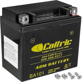Caltric Agm Battery Compatible with Kymco Mongoose 70 2006 2007 2009