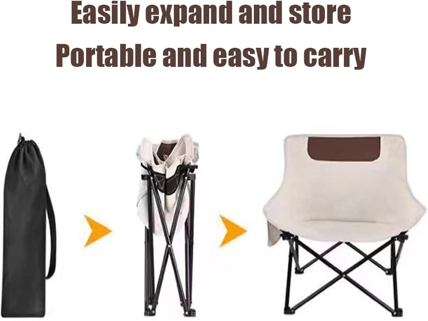 Camping Furniture Set with Carbon Steel Roll-up Table and Ultralight Picnic Chair, Portable Folding Compact Table and Chairs Set for Outdoor Indoor Use
