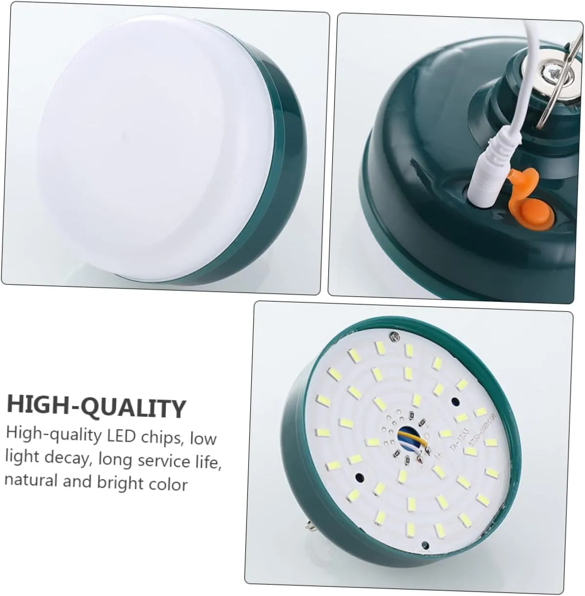 Camping Lanterns Rechargeable Tent Light 3 Lighting Modes Emergency Lamp Outdoor Light