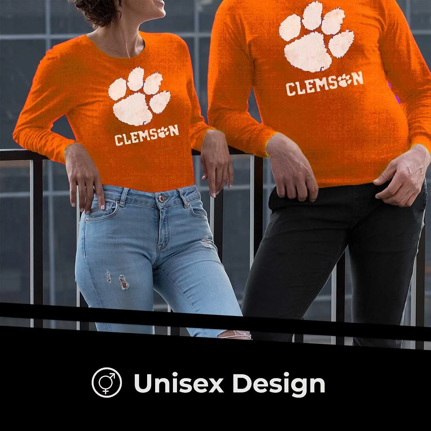 Campus Colors NCAA MVP Adult Long-Sleeve Shirt - Cotton & Polyester - Durable and Lightweight - Stylish Comfort for Game Days