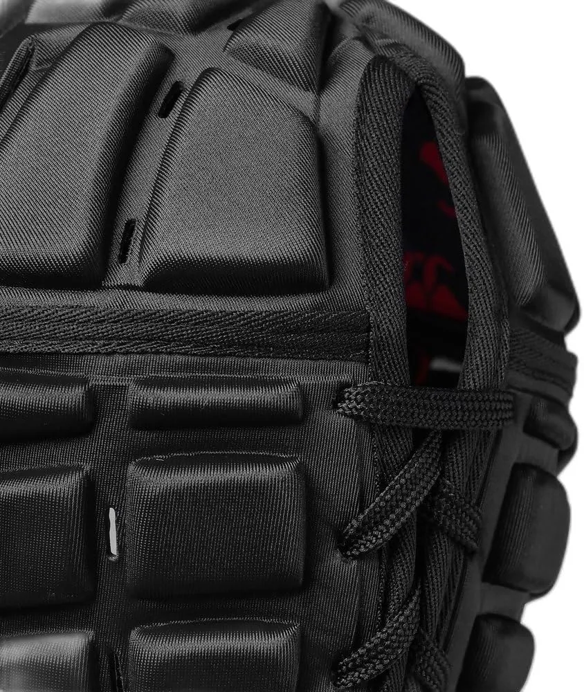 Canterbury CCC Rugby Raze Headguard, Scrum Cap, Full Coverage, Soft-Edged Chin Strap, Designed Holes Aid Ventilation, Foam Padding