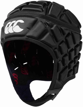 Canterbury Unisex Raze Rugby Headguard | Scrum Cap, Full Coverage | Soft-Edged Chin Strap | Designed Holes Aid Ventilation | Foam Padding Headguard, Blue, XXS