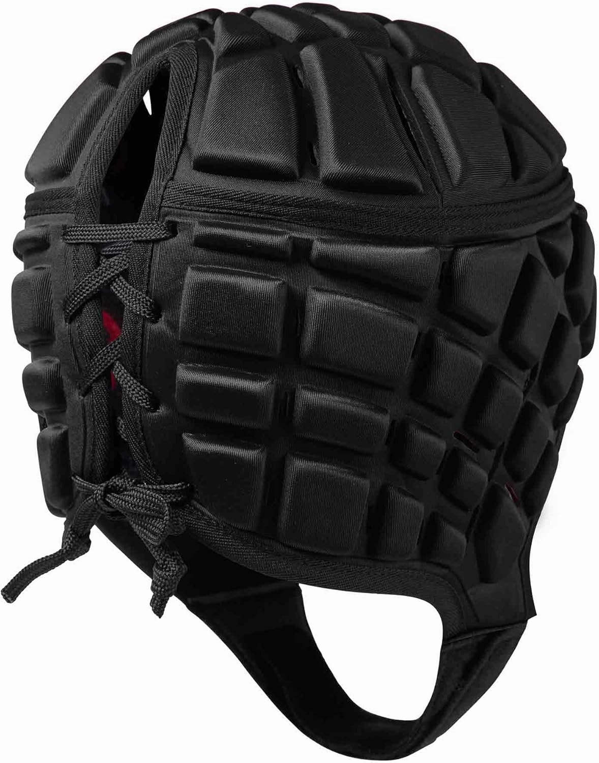 Canterbury Unisex Raze Rugby Headguard | Scrum Cap, Full Coverage | Soft-Edged Chin Strap | Designed Holes Aid Ventilation | Foam Padding Headguard, Blue, XXS