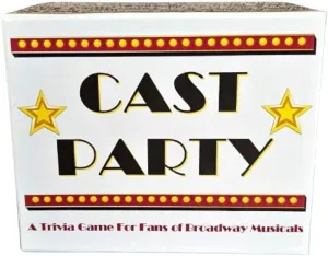 CAST Party! | Party Game for Theater People | Broadway Musical Trivia | Broadway Gift Idea | 400 Trivia Cards for Musical Theatre Enthusiasts | Trivia Night on Broadway