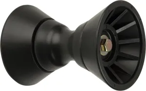 CE Smith - 29333 Bow Bell Roller Assembly - Durable Marine Tool - 4" Wide - 1/2" Shaft - Black
