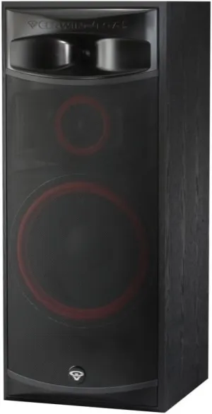 Cerwin-Vega XLS-15 15" 3-Way Home Audio Floor Tower Speaker – Powerful Bass, Clear Highs, Premium Sound for Home Theater & Music Systems