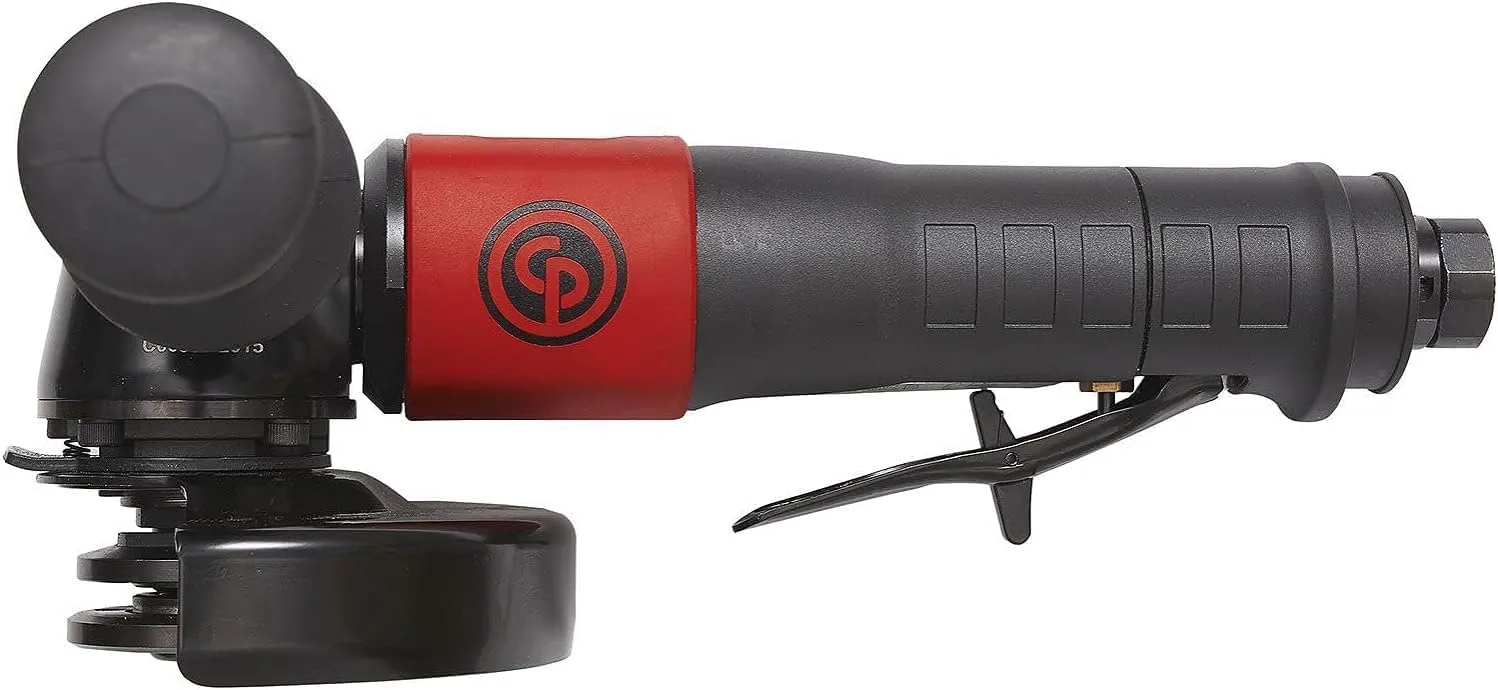 Chicago Pneumatic CP7545-B - Air Grinder Tool, Welder, Woodworking, Automotive Car Detailing, Stainless Steel Polisher, Heavy Duty, Right Angle Grinder, 4.5 Inch (115 mm), 1.13 HP/840W - 12000RPM