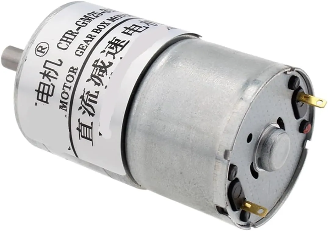 CHR-GM25-310 Low Speed 25mm mini Motor 6V high Torque DC deceleration Reversible Motor for Control Toy car(Ratio 34,3V)