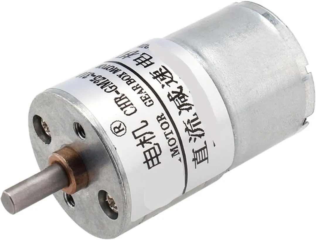 CHR-GM25-310 Low Speed 25mm mini Motor 6V high Torque DC deceleration Reversible Motor for Control Toy car(Ratio 34,3V)