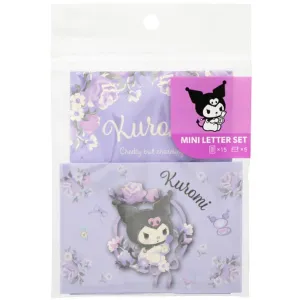 [Clearance]#[NEW] Sanrio Kuromi Mini Mini Letter Set - Violet 2022 Sunstar Japan