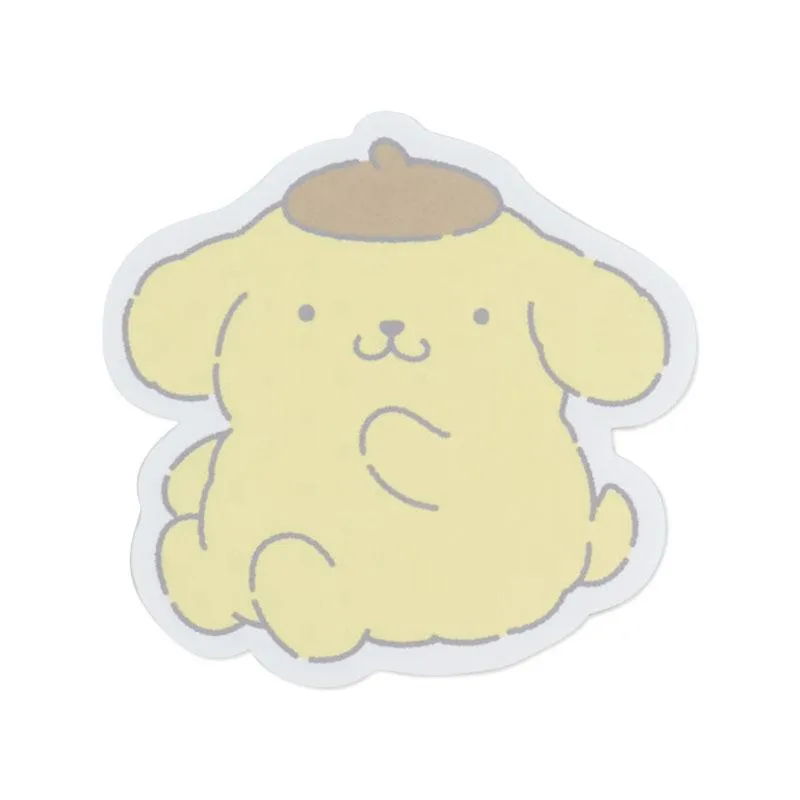 [Clearance]#[Sanrio] Plush Toy Design Stationery Series- Mini Letter Set -Pom Pom Purin [OCT 2023] Sanrio Original Japan
