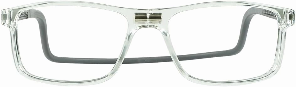 Clic Blue Light Blocking Magnetic Reading Glasses for Men or Women by Slastik, Soft Foldable Band, Computer Readers, Barat
