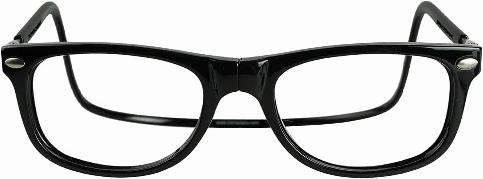 Clic Magnetic Reading Glasses for Men or Women, Computer Readers, Ashbury (M-XL)