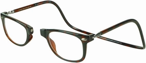 Clic Magnetic Reading Glasses for Men or Women, Computer Readers, Ashbury (M-XL)