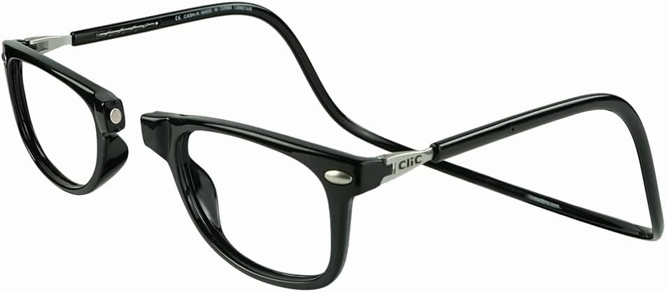 Clic Magnetic Reading Glasses for Men or Women, Computer Readers, Ashbury (M-XL)