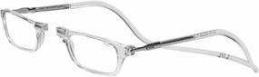 Clic Magnetic Reading Glasses for Men or Women, Computer Readers, Original (Small-Medium Size)
