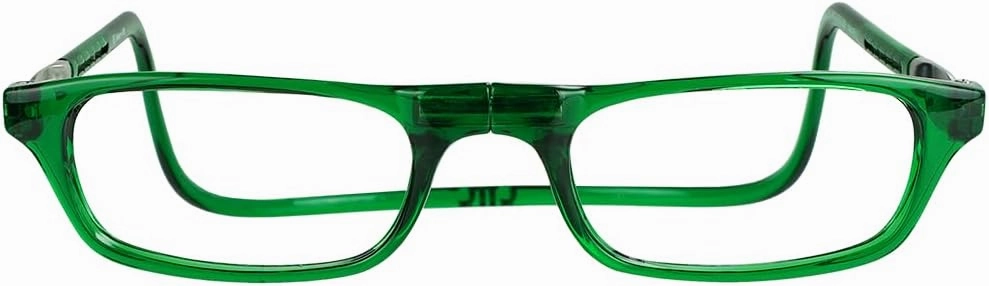 Clic Magnetic Reading Glasses for Men or Women, Computer Readers, Original (Small-Medium Size)