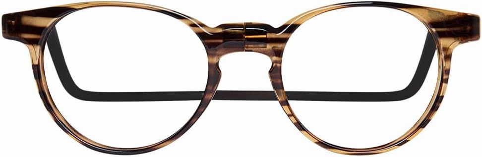Clic Magnetic Reading Glasses for Men or Women, Soft Foldable Band, Computer Readers, Taku (S-XL)