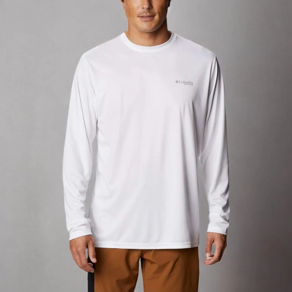Columbia mens Terminal Tackle Pfg Fish Flag Long Sleeve