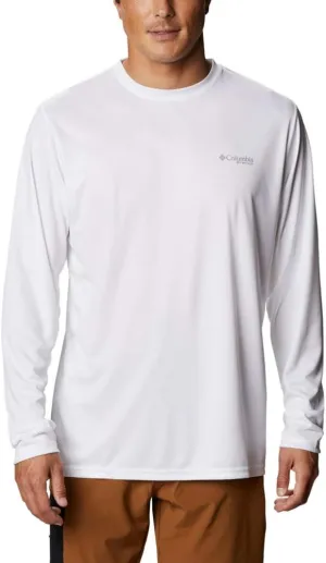 Columbia mens Terminal Tackle Pfg Fish Flag Long Sleeve