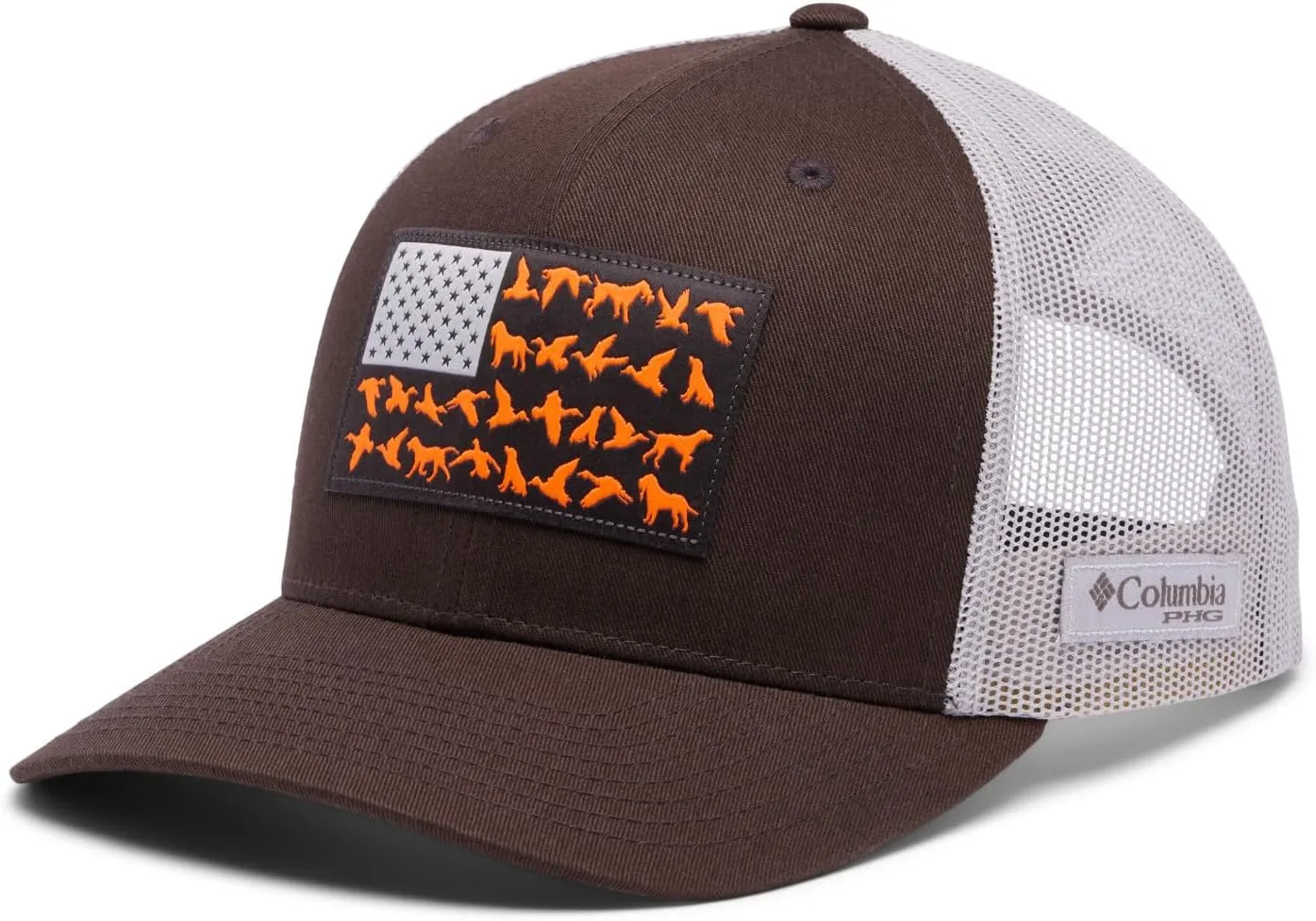 Columbia Unisex Adult PHG Game Flag Mesh Snap Back