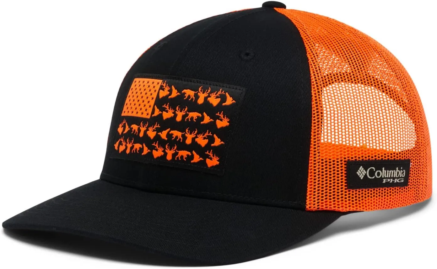 Columbia Unisex Adult PHG Game Flag Mesh Snap Back
