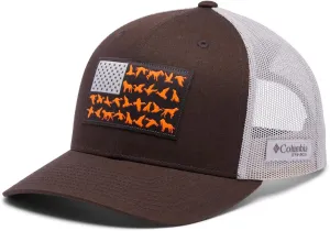 Columbia Unisex Adult PHG Game Flag Mesh Snap Back