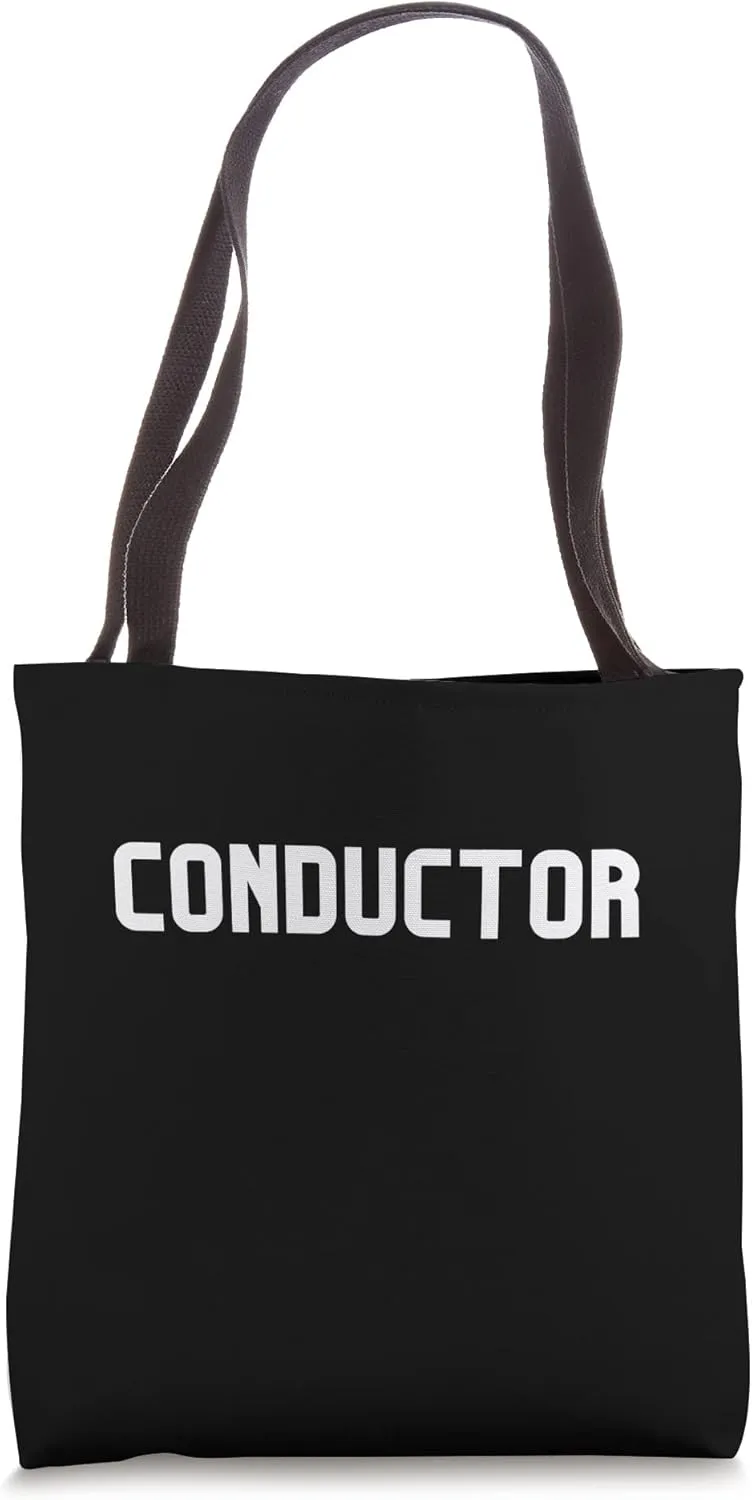 Conductor for Events Attendant Conductor Guide Men Women Tote Bag