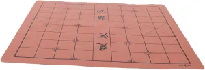 Convenient Chessboard Double Sided Chess Board Leather Chess Game Accessory Portable Random Color