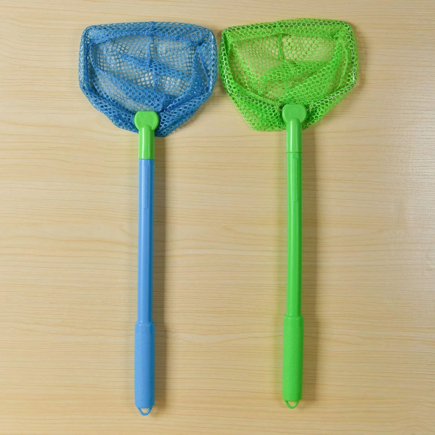 Coopay 2 Pieces Butterflies Fishing Net Catching Bug Floating Bait Beach Nets for Outdoor Playing