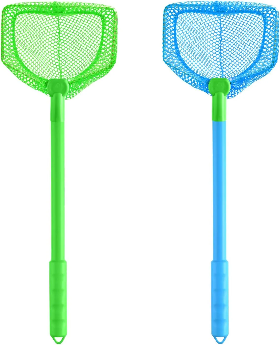 Coopay 2 Pieces Butterflies Fishing Net Catching Bug Floating Bait Beach Nets for Outdoor Playing