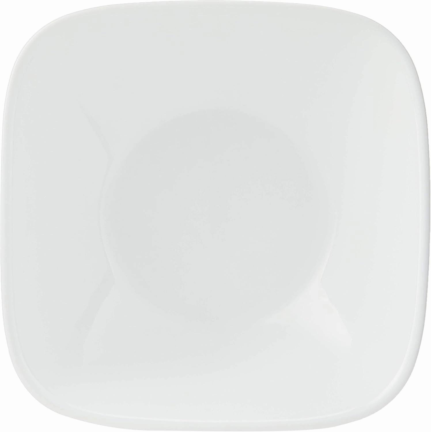 Corelle Vitrelle 18-Piece Service for 6 Dinnerware Set, Timber Shadows & Vitrelle 1-Qt Serving Bowl 2-Pack, Large Serving Bowl, Triple Layer Glass, White