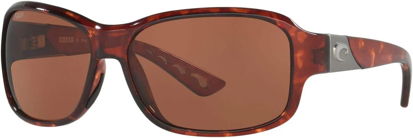 Costa Del Mar Women's Inlet Rectangular Sunglasses