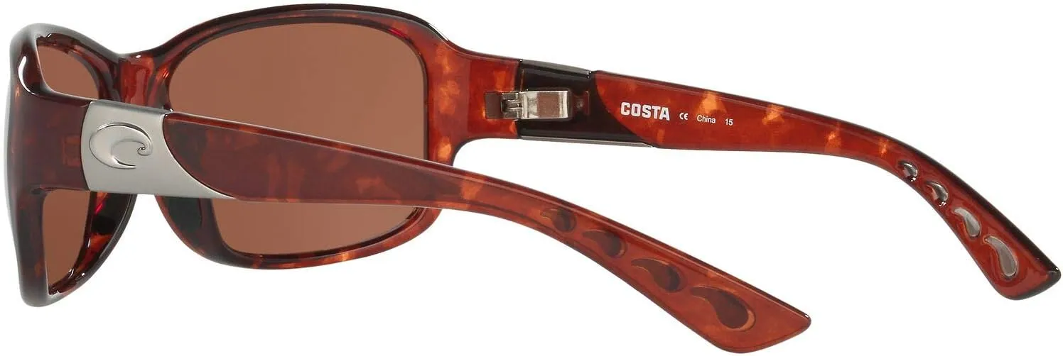Costa Del Mar Women's Inlet Rectangular Sunglasses